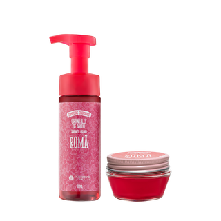 Combo Banho Romã: Chantilly e Gelatina de Banho Romã